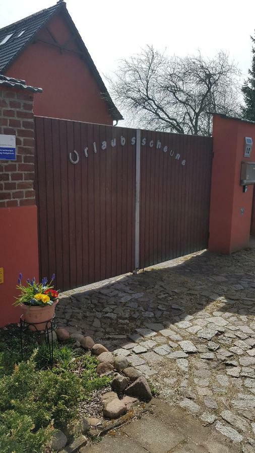 Urlaubsscheune Niedergorsdorf Zewnętrze zdjęcie